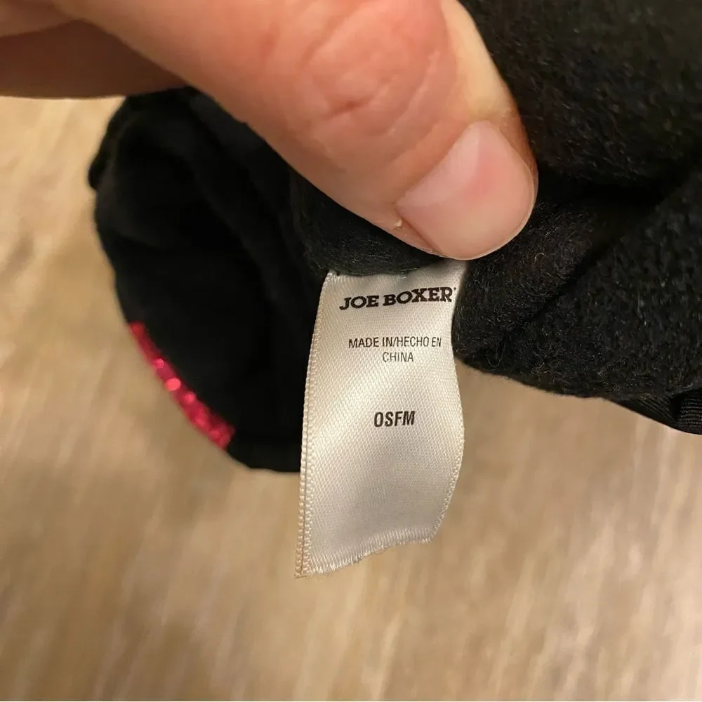 Joe Boxer Thinsulate snow ski gloves 40g pink glitter girls/teen/ small adult